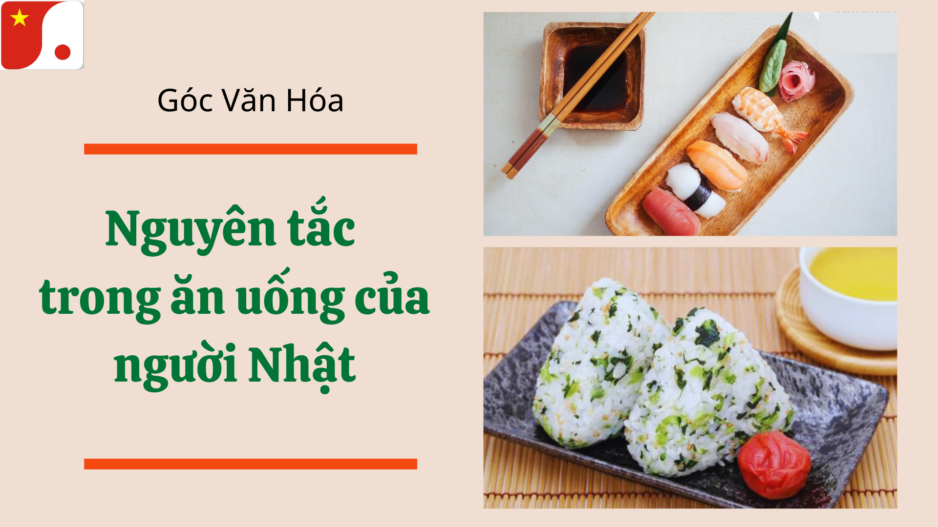 Những nguyên tắc trong văn hóa ăn uống của người Nhật Bản