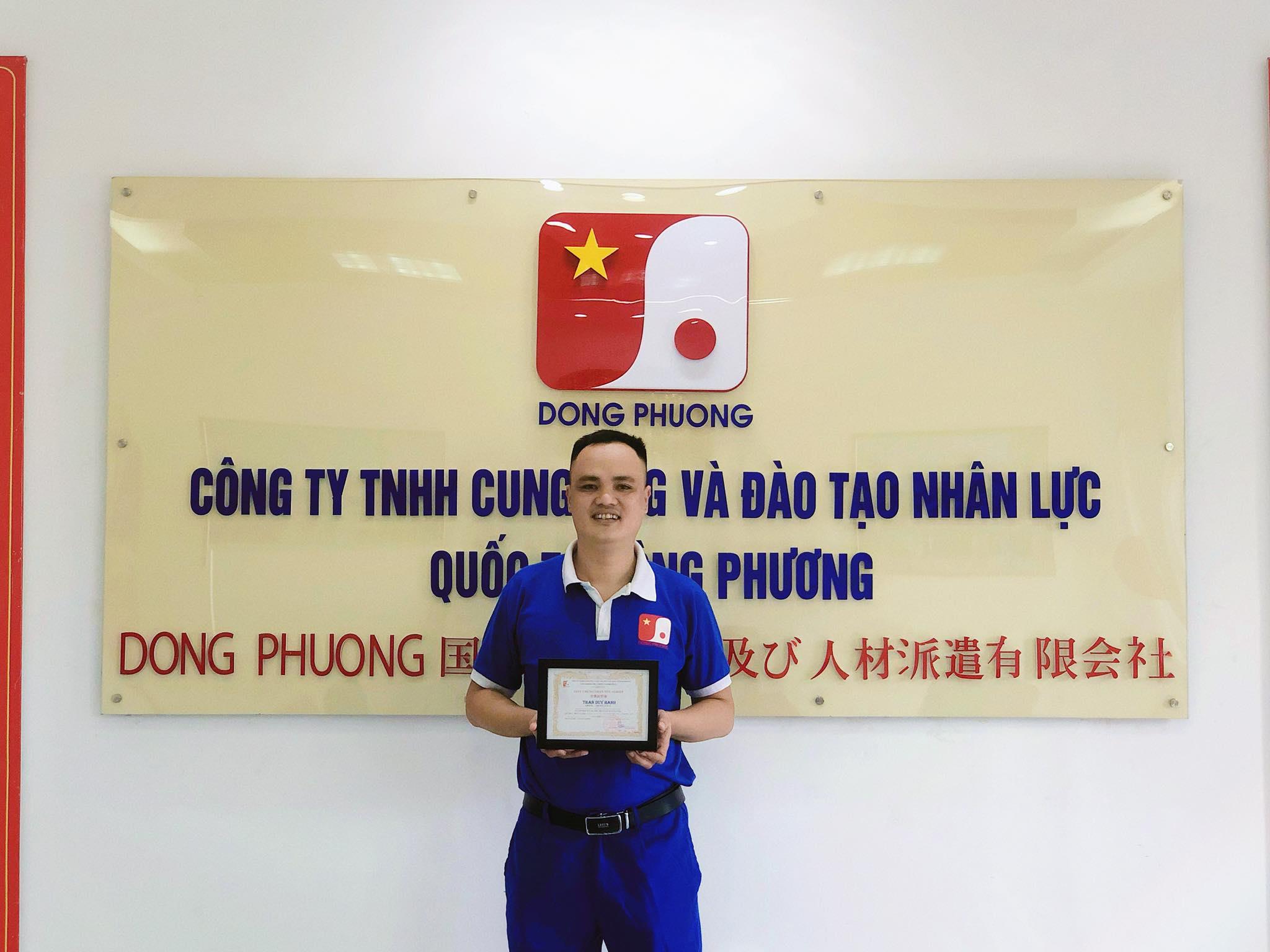 Tiễn bay Thực tập sinh Đông Phương xuất cảnh