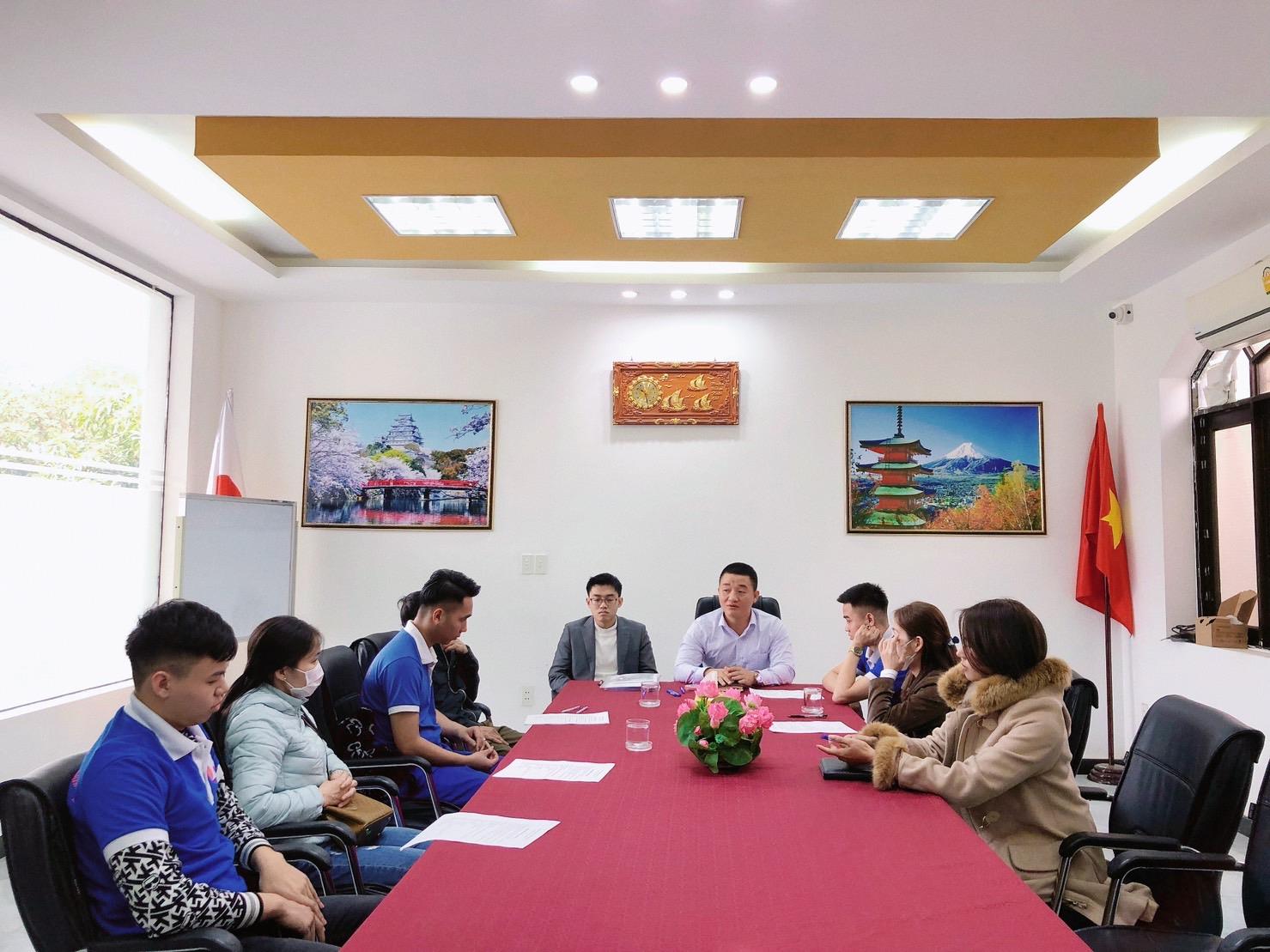 Buổi lễ Ký hợp đồng bảo lãnh và tiễn bay Thực tập sinh xuất cảnh